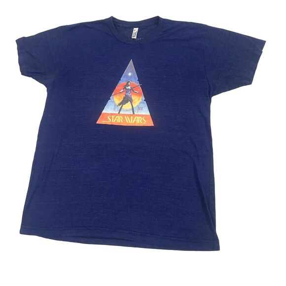 Star Wars Episode VII 7 Force Awakens ILM VFX PRODUCTION CREW Tee Shirt 2015 - Picture 3 of 9